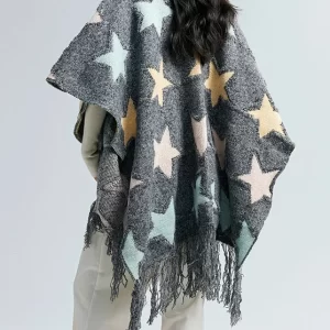 2024 New Autumn And Winter Thick Oversized Scarf Tassel Shawl